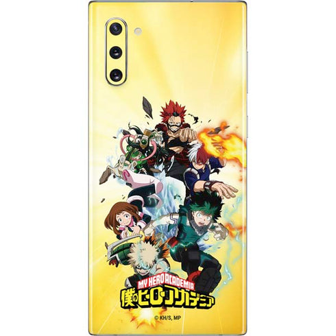 My Hero Academia Hero Team Season 4 Galaxy Note 10 Skin